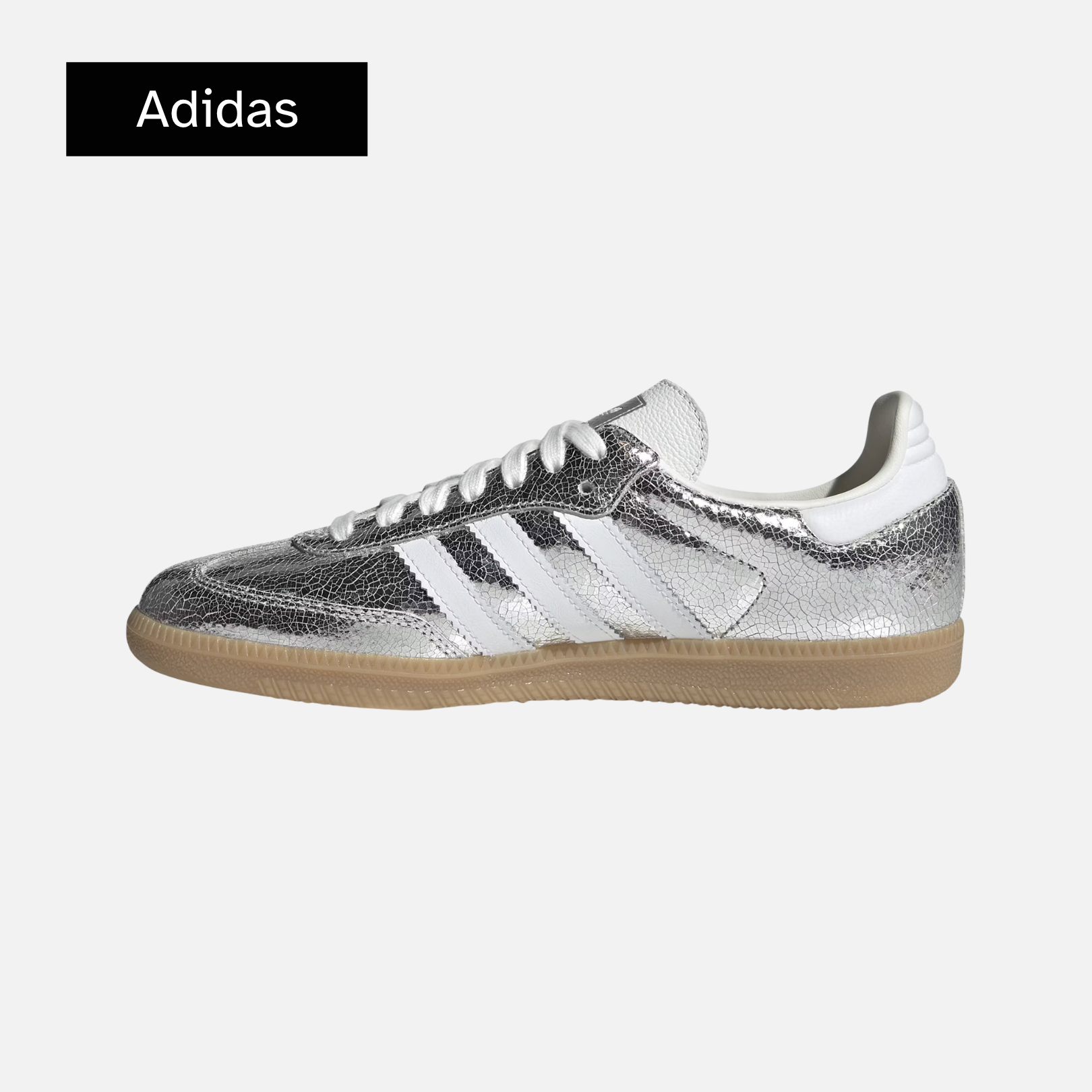 Adidas Wmns Samba OG 'Silver White Gum'