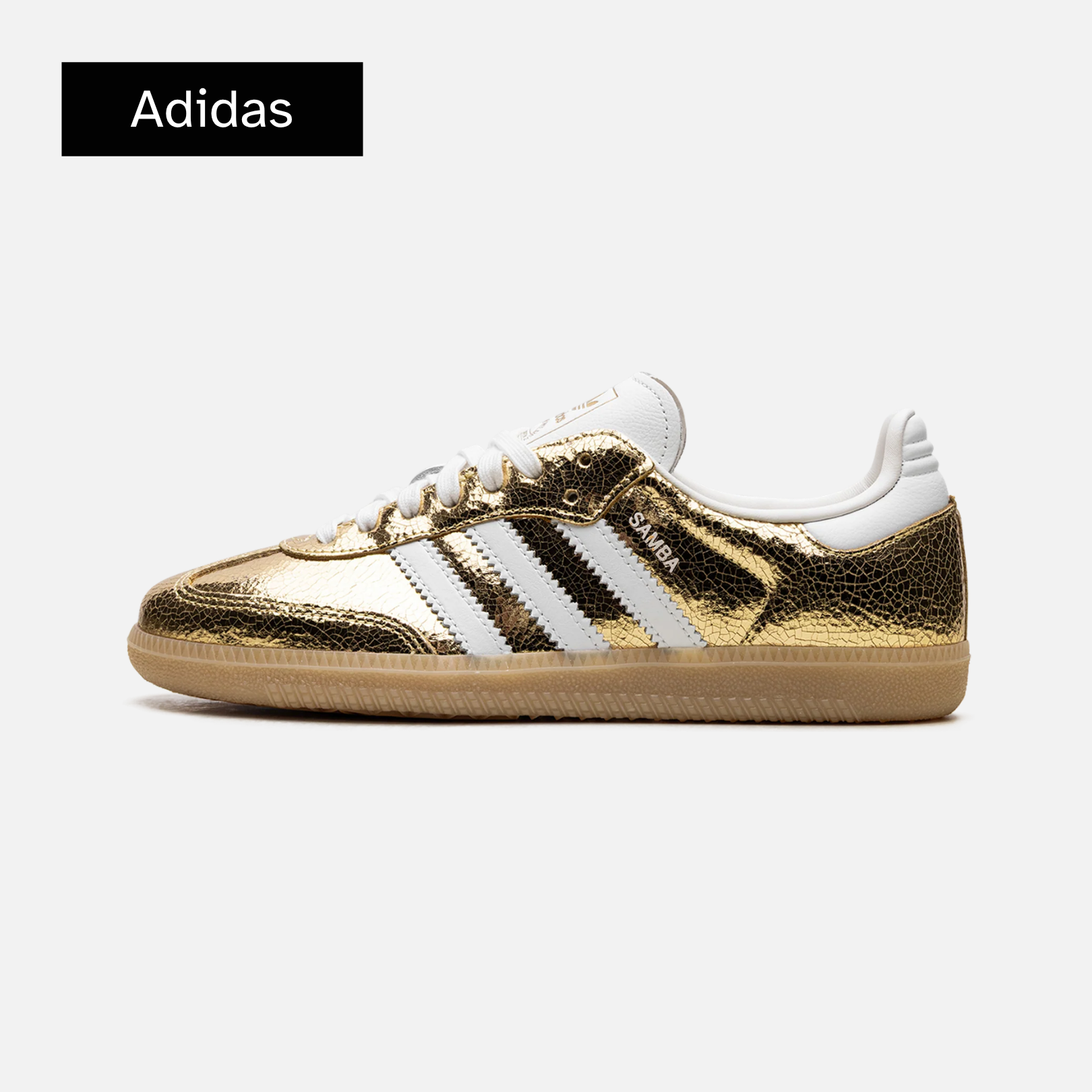Wmns Samba OG 'Cracked Metallic Pack - Gold'