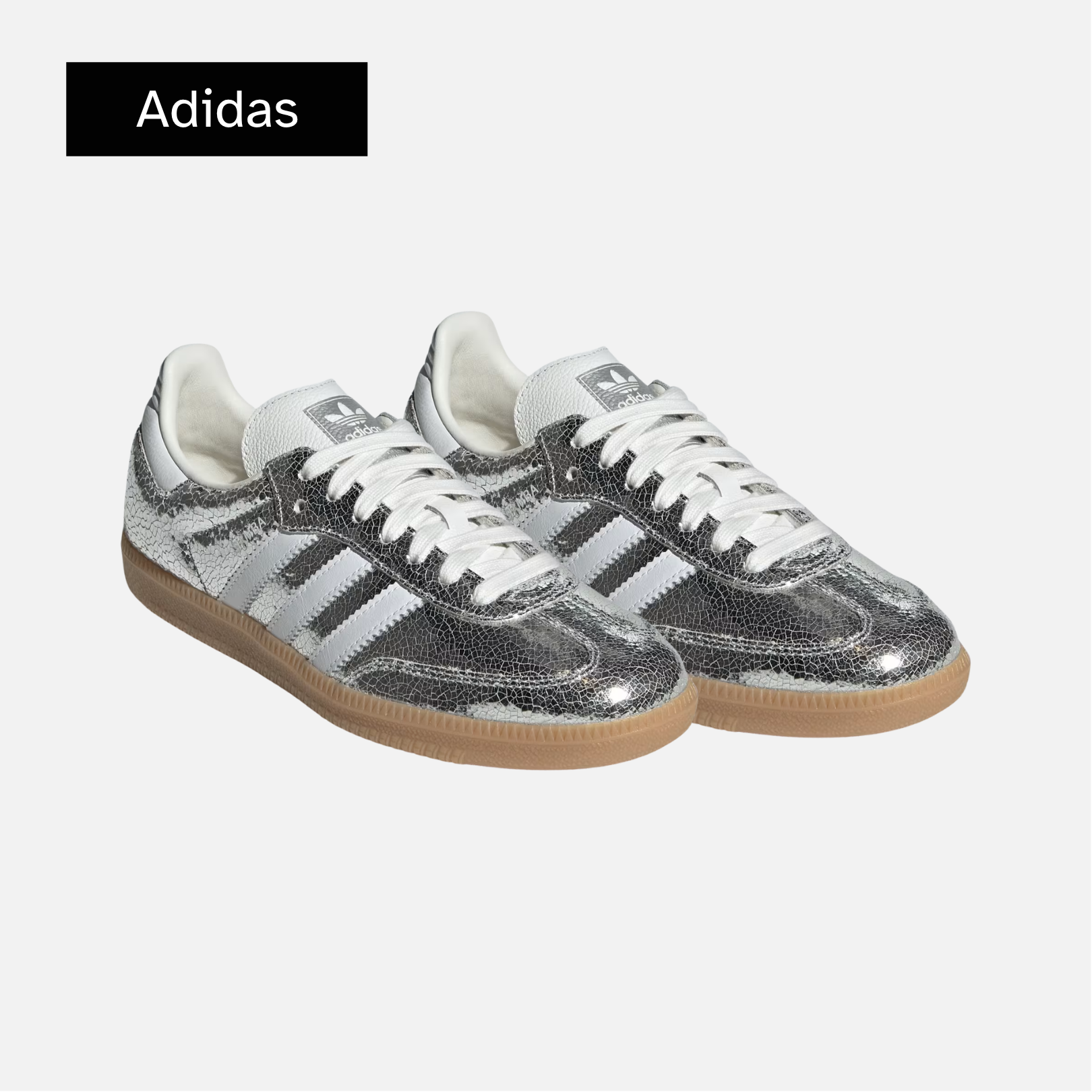 Adidas Wmns Samba OG 'Silver White Gum'