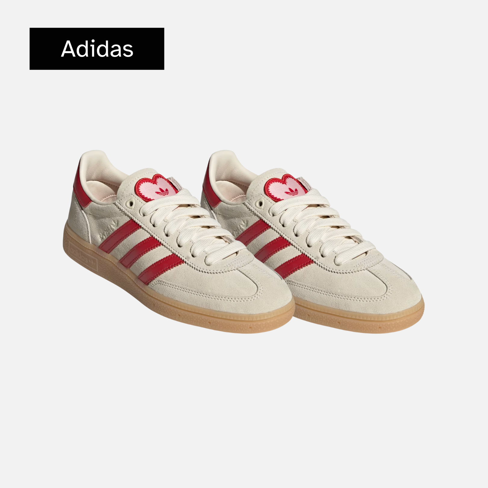 adidas Wmns Handball Spezial 'Cream White Scarlet Sandy Pink'
