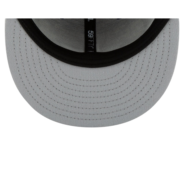 New York Yankees Blackout Basic 59FIFTY Fitted Hat